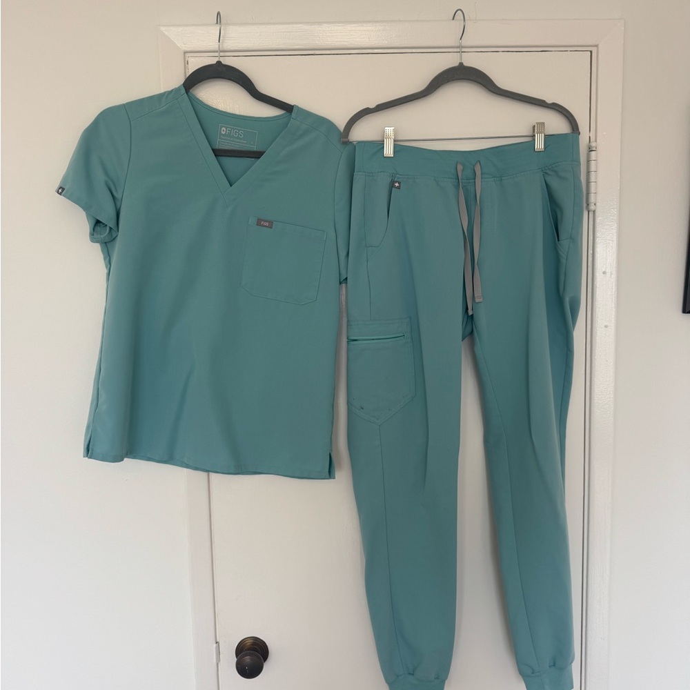 Figs Aqua Scrub Set